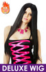 Wicked Witch Long Black Deluxe Costume Wig (Heat Resistant)
