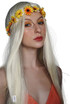 Happy Hippy 60's Long Blonde Costume Wig (High Quality Fibre) - by Allaura