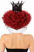 Queen Of Hearts Red Maroon Costume Wig - by Allaura