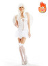 White Angel Long Deluxe Costume Wig