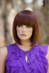 Ally (Dark Auburn Highlighted with Fox Red 33H130) Premium Fashion Wig - Heat Resistant