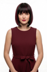 ALLY - Heat Resistant Black / Red China Bob Wig - by Allaura
