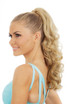 Deluxe Ponytail - 48cm Curly Claw & Drawstring Attachment (9 Colours) - colour 24
