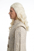 DELUXE Blonde  Medieval Dragons Braids Renaissance Blonde Costume Wig - by Allaura