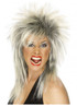 Rock Diva (Tina Turner) Blonde and Black Costume Wig