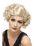 Blonde 1920's Finger Waves Flapper Wig