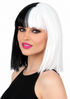 Sia Inspired Black & White Bob Costume Wig (High Quality) - by Allaura