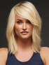 CARRIE - Human Hair Lace Front Monofilament Straight Long Bob Wig - by Jon Renau 613/102S8
