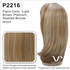 P2216 - Piano Colour: Light Brown, Platinum Reddish Brown Mixed