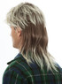 80s Mullet Wig Blonde Mens Costume Wig (Joe Dirt, MacGyver, Joe Exotic, Tiger King) - by Allaura