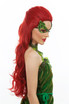 Poison Ivy Long Red Womens Costume Wig - by Allaura