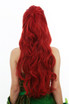 Poison Ivy Long Red Womens Costume Wig - by Allaura