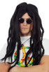 Rasta Dreadlocks Hippie Black Bob Marley Style Costume Wig