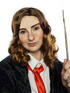 Hermione Brown Curly Costume Wig - by Allaura