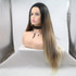 KIMBERLEY - Lace Front Long Straight Ombre 3 Tone Wig - by Queenie Wigs