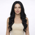 MADISON - Lace Front Long Wavy Black Wig - by Queenie Wigs