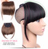 Fringe Clip In - Synthetic Heat Resistant Bang (10 Colours) - by Allaura