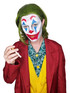 Green Jokester Clown Costume Wig  - by Allaura