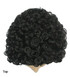 Black Glamour Ringlets Costume Wig