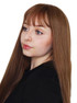 Holly - Long Straight Light Brown Wig with Fringe by Allaura