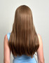 Holly - Long Straight Light Brown Wig with Fringe by Allaura