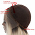 ALEXA - Lace Front Warm Blonde Braids - by Queenie Wigs