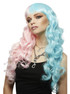 Manic Panic Cotton Candy Pastel Blue & Pink Curls