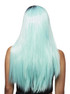 Manic Panic Ombre Aqua Blue Long Straight Wig