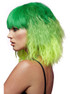 Manic Panic Green Envy Goddess Bob with Fringe