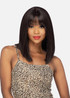 CHESTER - 15″ STRAIGHT BOB HUMAN HAIR BLEND WITH THIN FRINGED BANG & MIDDLE LACE PART - by Vivica Fox (5 colours)