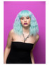 Manic Panic Lavender Mist Pastel Wavy Bob with Fringe