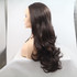 COCO - Lace Front Dark Brown Long Wavy Wig - by Queenie Wigs