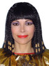 Deluxe Cleopatra Black Braids with Gold Trim Wig