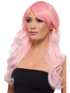 Long Wavy Pink Ombre Heat Resistant Wig