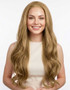 BERRY - Lace Front Strawberry Blonde Light Blonde Long Waves - by Queenie Wigs