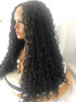 JASMINE - Lacefront Soft Black Long Tight Spiral Curls - by Queenie Wigs