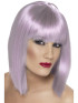 Lilac Glamour Bob with Fringe