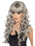 Silver Curls with Fringe