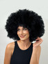 Super Jumbo Afro Black Wig