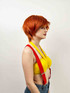 Misty Pokemon Gym Leader Cosplay Orange Wig with Ponytail by Allaura