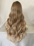 CHANTELLE -  Lacefront Ombre Blonde Brown Blend Long Waves - by Queenie Wigs