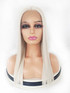 SAMMY - Lacefront Ice Platinum Blonde Straight Wig - by Queenie Wigs
