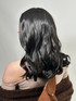 Black Wavy Medium Witcher Wig