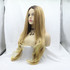 MAEVE - Lace Front Blonde Blend Ombre Layered Long Wig - by Queenie Wigs