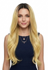 MAEVE - Lace Front Blonde Blend Ombre Layered Long Wig - by Queenie Wigs