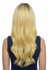 MAEVE - Lace Front Blonde Blend Ombre Layered Long Wig - by Queenie Wigs