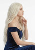 ALICE - Lace Front Platinum White Blonde Long Wavy Wig - by Queenie Wigs
