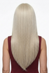 EVEREST - Lace Front Ice Ash Blonde Long Straight Wig with Fringe - by Queenie Wigs