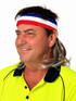 Magic Mullet Headband - Two Tone  Blonde Brown - Bryce O Matey