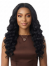 RAIN - Lace Front Long Black Curly Wig - by Queenie Wigs